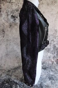 Image 18 of Def Leppard purple Biker Jacket