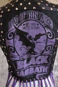 Image 14 of Black Sabbath fringed Vest