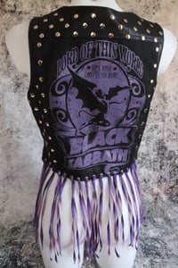 Image 15 of Black Sabbath fringed Vest