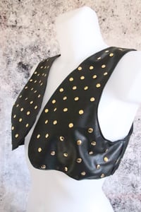 Image 8 of Guns N' Roses faux leather vest