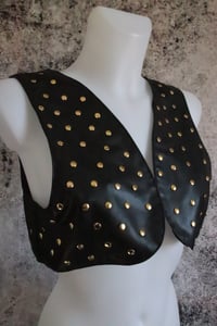 Image 9 of Guns N' Roses faux leather vest