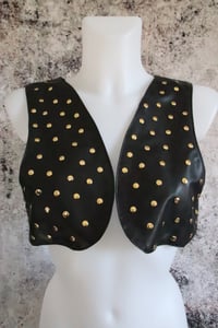 Image 10 of Guns N' Roses faux leather vest
