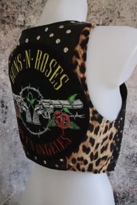 Image 12 of Guns N' Roses leopard leather Vest