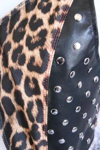 Image 13 of Guns N' Roses leopard leather Vest
