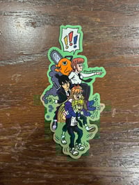 Denji Piggyback Sticker