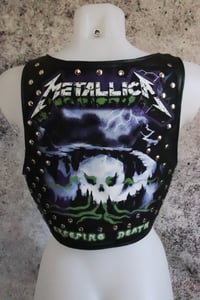 Image 6 of Metallica genuine leather vest