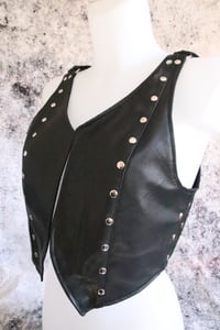 Image 9 of Metallica genuine leather vest