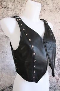 Image 10 of Metallica genuine leather vest
