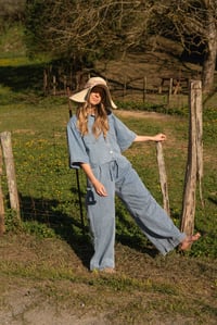 Image 1 of Camisa Pomona Sky Blue