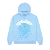 SkyBlue Spider Hoodie Unisex (Medium)