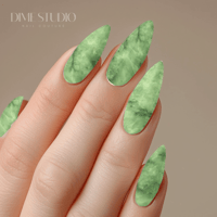 Image 1 of JADED MARBLE NAIL WRAPS 