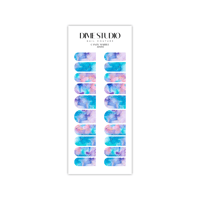 Image 4 of COTTON CANDY CLOUD INK XL NAIL WRAPS