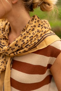 Image 1 of Foulard Leopardo