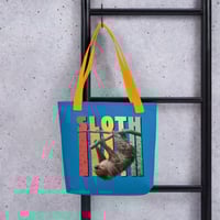 Image 5 of Sloth Hanging Around Tote bag