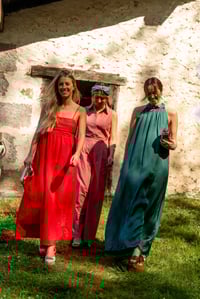 Image 6 of Vestido Verde Satén