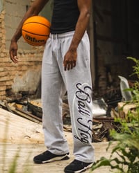 Image 3 of “BRIGHT LIGHTS” Heavy Wide Leg Sweatpants