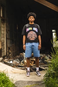 Image 2 of “Ransom” Acid Wash Oversized Tee