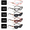 LION HEAD RIVET HINGE FASHION CAT EYE SUNGLASSES