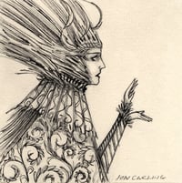 'Sorceress' Original Drawing