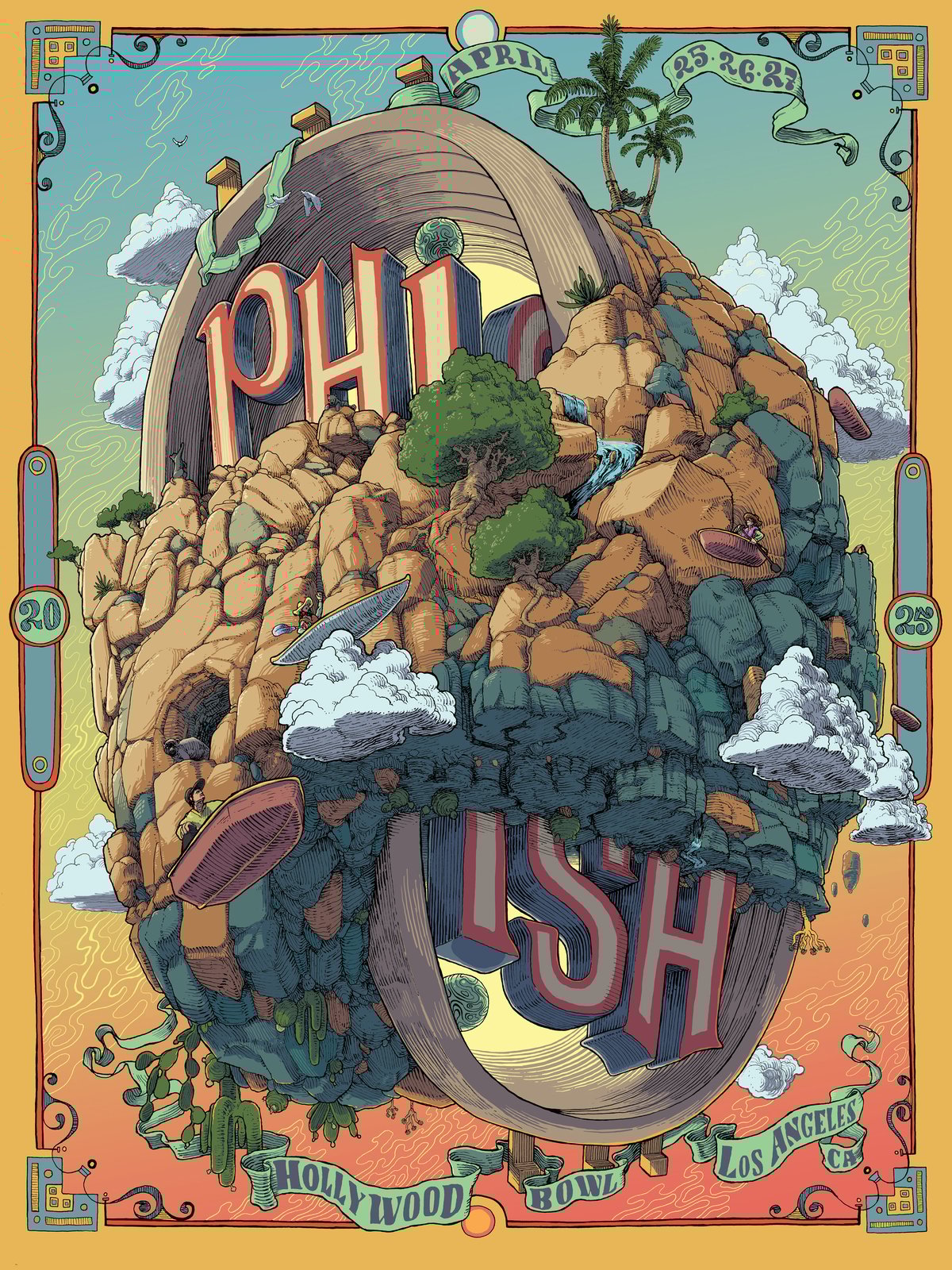 Phish - Hollywood Bowl, April 25/26/27 - 2025 | Dave Kloc