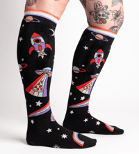 Image 1 of Outta This World Knee Socks