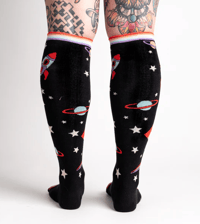 Image 2 of Outta This World Knee Socks