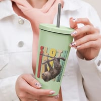 Image 2 of Sloth Hanging Around Insulated Tumbler
