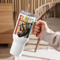 Image 1 of Sloth Hanging Around Travel Mug