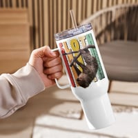 Image 2 of Sloth Hanging Around Travel Mug