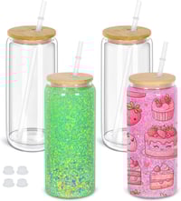 20 Oz Snow Globe Tumbler