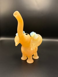 Image 4 of UV Peach Satin Micro Elephant