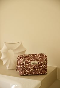 Image 1 of Neceser Trousse de Toilette Arabesque Bordeaux