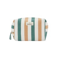 Image 3 of Neceser Trousse de Toilette Rayures Emeraude