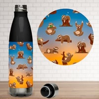 Image 1 of Sloth Sunrise Adventures Stainless Steel Water Bottle