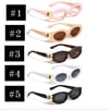 LION HEAD FASHION OVAL CAT EYE SUNGLASSES 