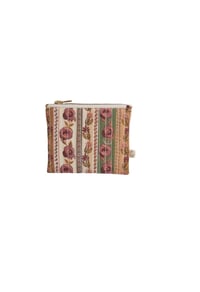 Image 3 of Porte-Monnaie Monedero Flores Olive