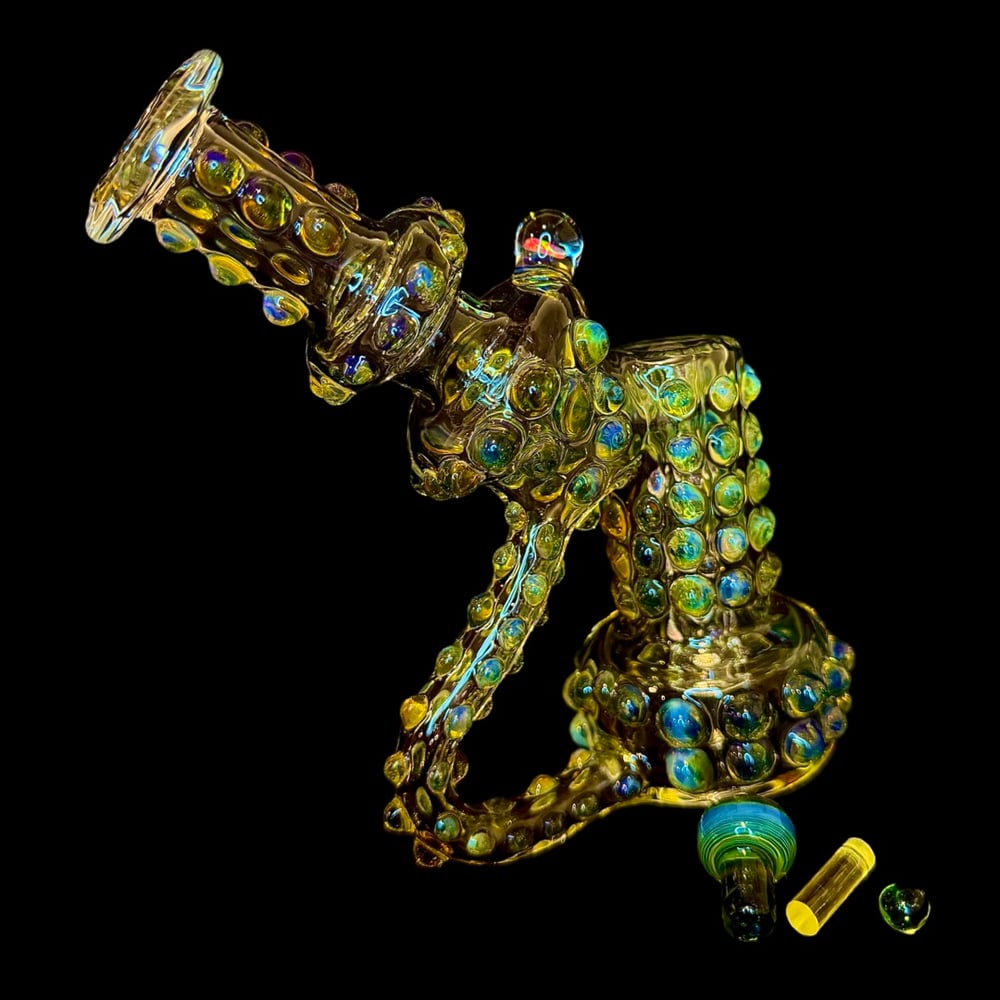 Image of 2025 Howlcycler (NS Yellow Over Dayglow Sparkle)