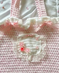 Image 2 of cherry blossom tote bag