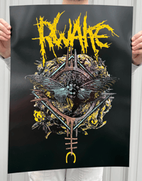 Image 1 of Screen Printed Foil Print 18x24