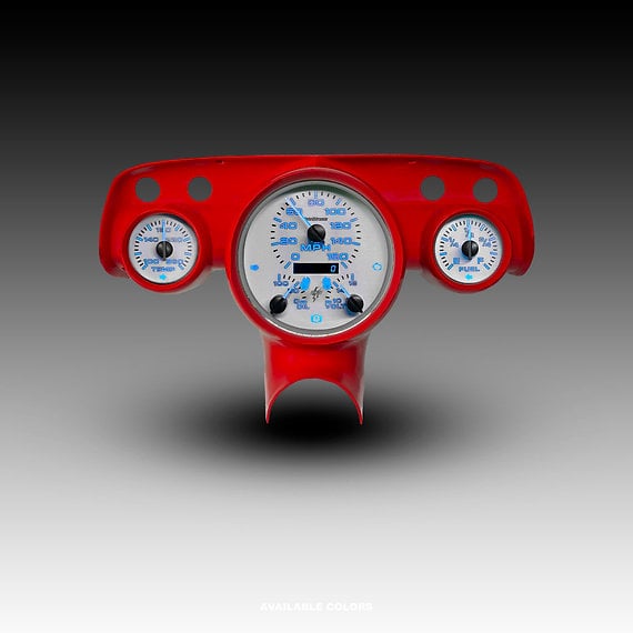 Image of 1957 BLUE Chevy Bel Air Analog Dash kit