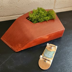 Image of Modern kicker bush planter