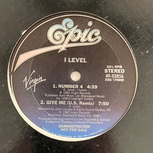 Image of I Level "Minefield/Number 4/Give Me" 12" EP