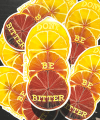 Bitter Vinyl Sticker