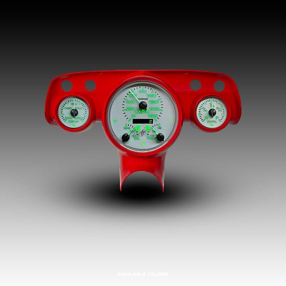 Image of 1957 GREEN Chevy Bel Air Analog Dash