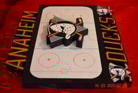 Image 12 of Anaheim Ducks Hand Crafted NHL 3D Wooden Team Logo Wall Décor Hanging Artwork.