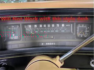 Image of 1978-1988 WHITE Monte Carlo/El Camino LED Digital