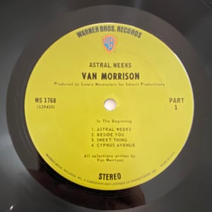Image of Van Morrison "Astral Weeks"