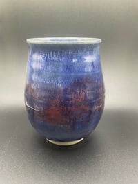 Image 2 of 5” plant pot blue