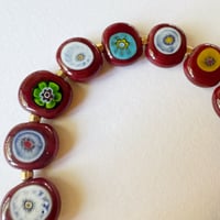 Image 4 of Deep Red Bracelet
