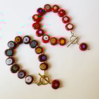 Image 2 of Deep Red Bracelet